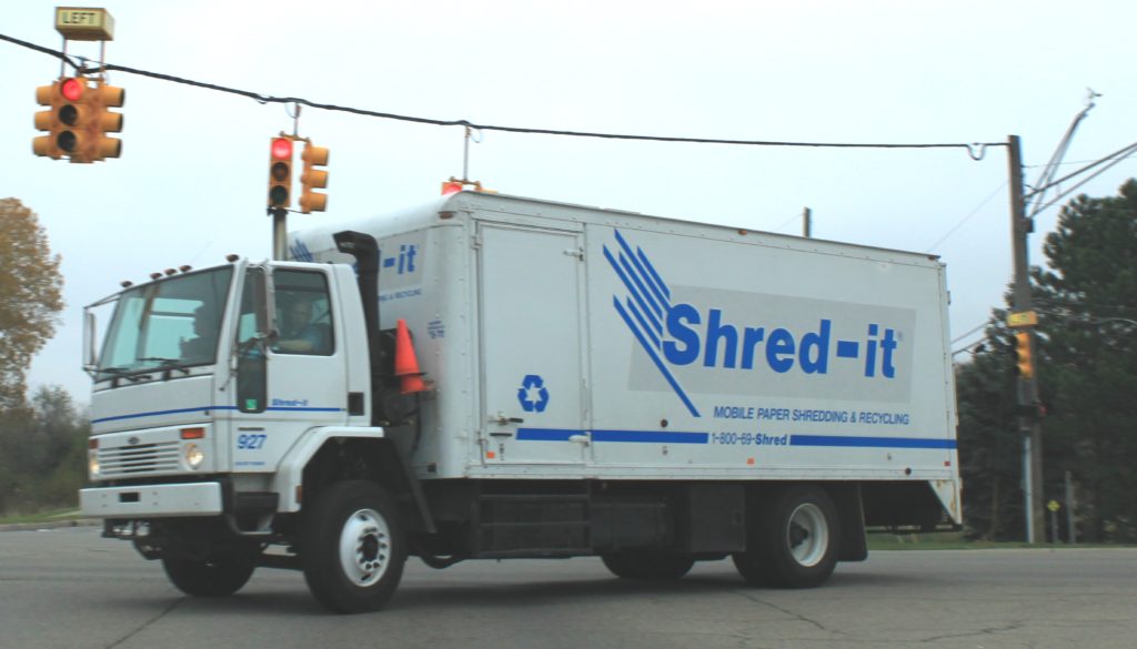 Shred-It Service Truck