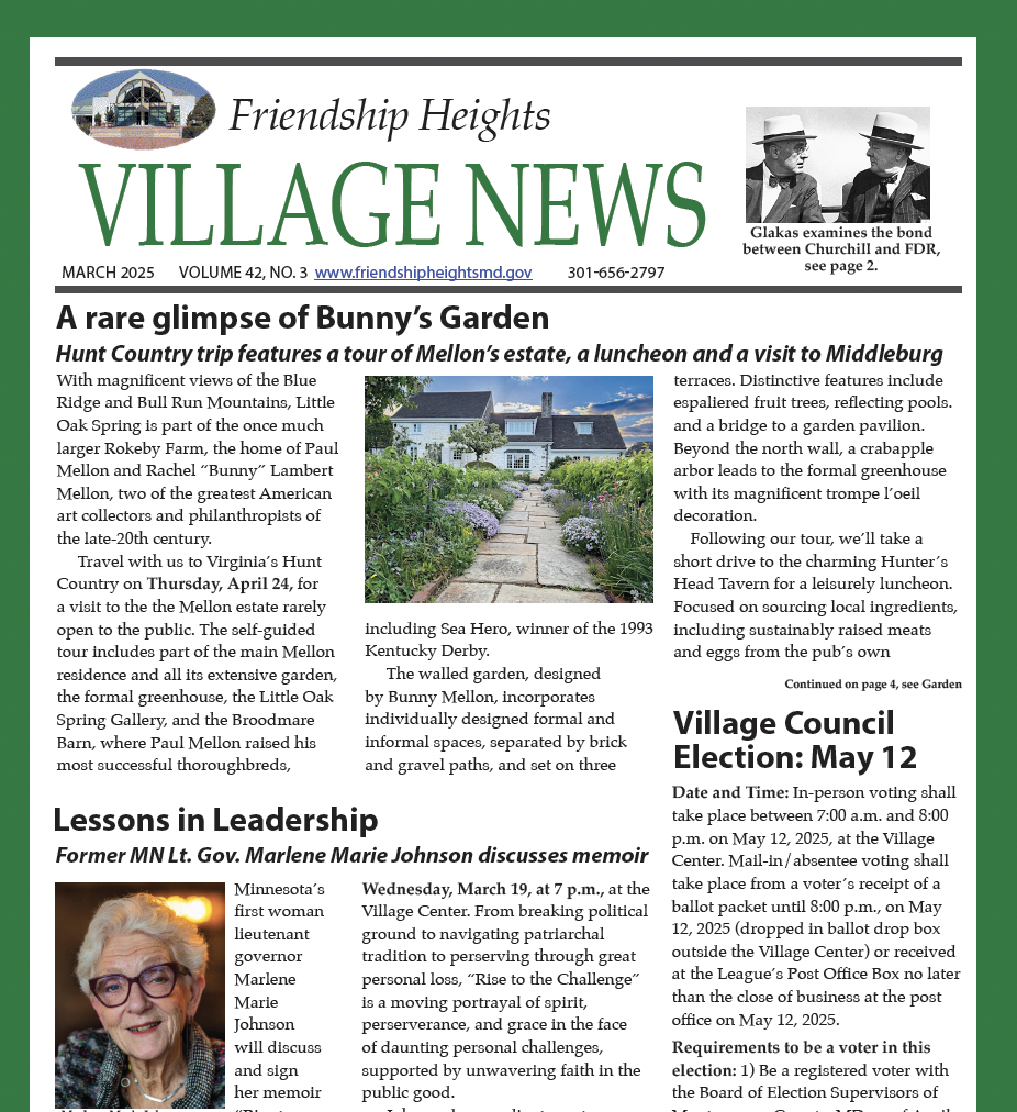 March Newsletter is Hot Off the Press!