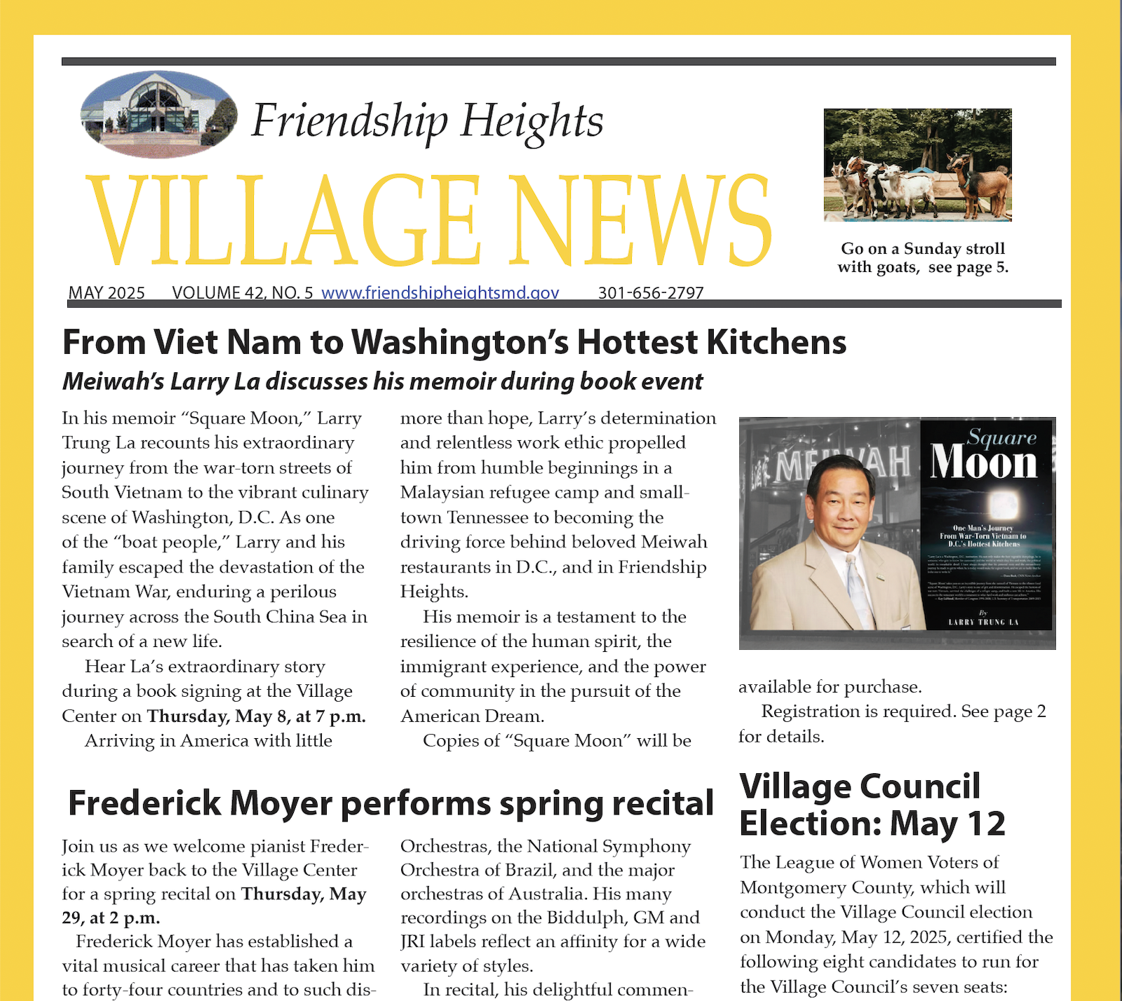 May Newsletter is Hot Off the Press!