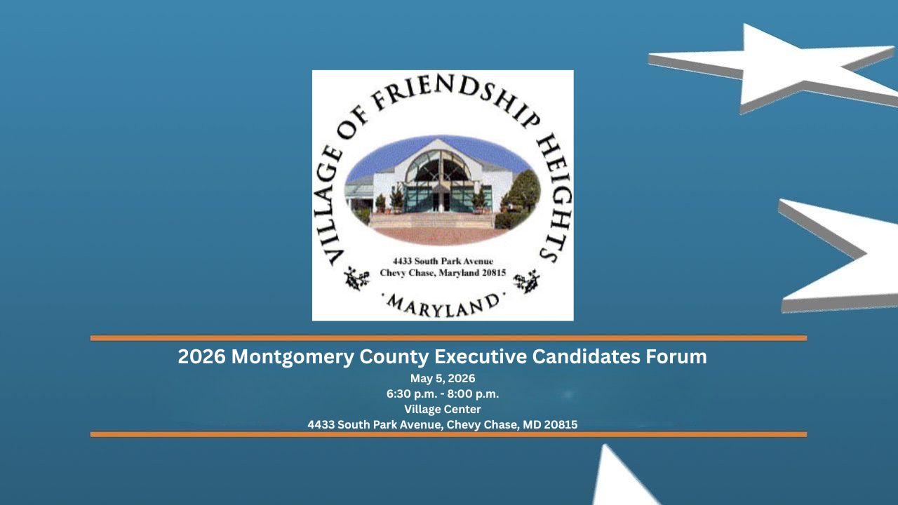 County Executive Candidates Forum